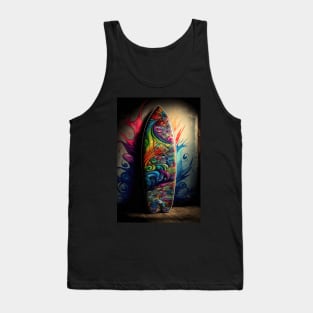 Surfing Graffiti Tank Top